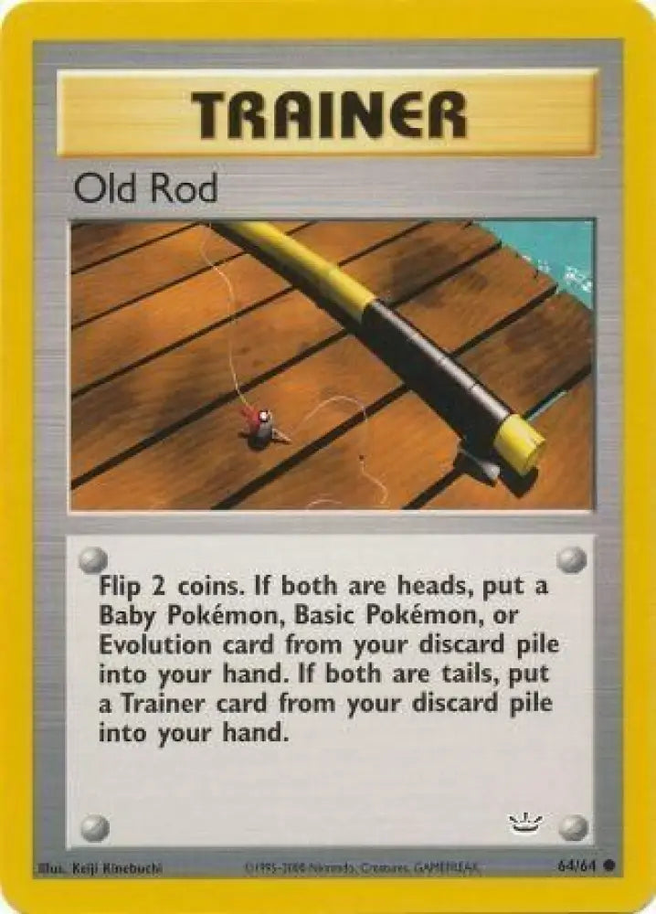 Old Rod (64/64) [Neo Revelation Unlimited] - Pokemon Single