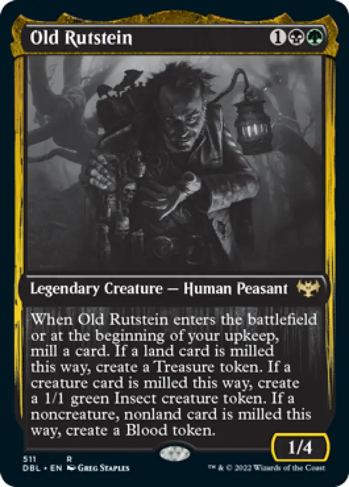 Old Rutstein [Innistrad: Double Feature] - MTG Single