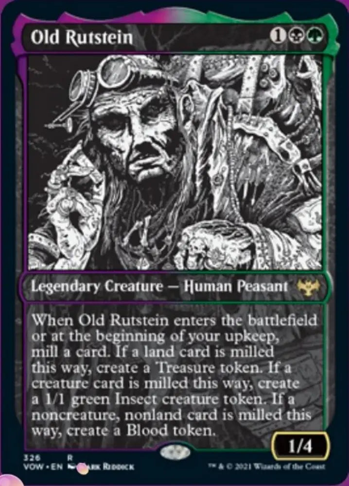 Old Rutstein (Showcase Eternal Night) [Innistrad: Crimson Vow] - MTG Single