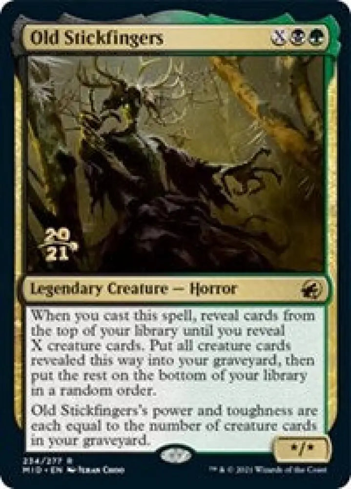 Old Stickfingers (234) [Prerelease Cards]