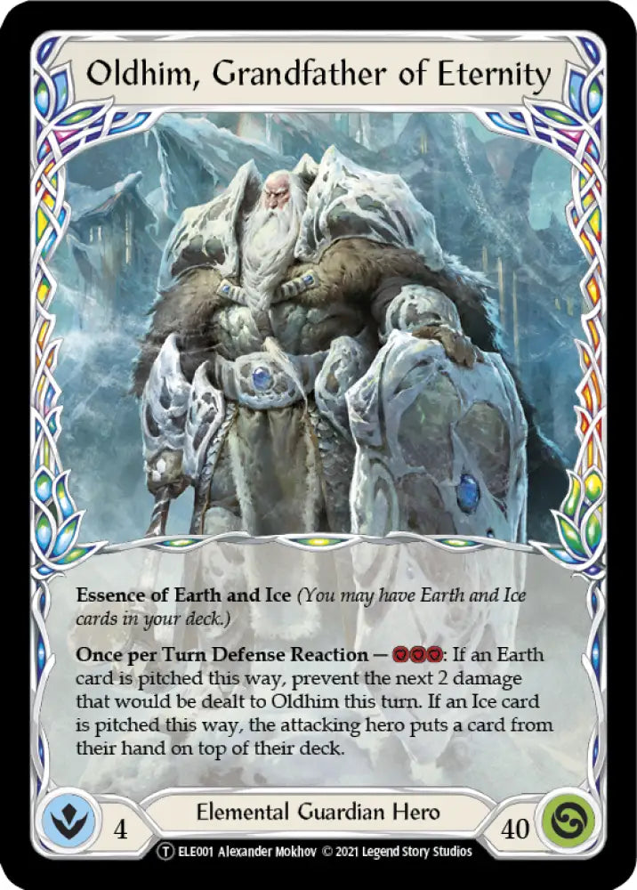 Oldhim Grandfather of Eternity // Shiver [Tales of Aria Unlimited] Unlimited Normal - Flesh And Blood Single