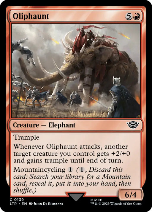 Oliphaunt [The Lord of the Rings: Tales of Middle-Earth] - MTG Single