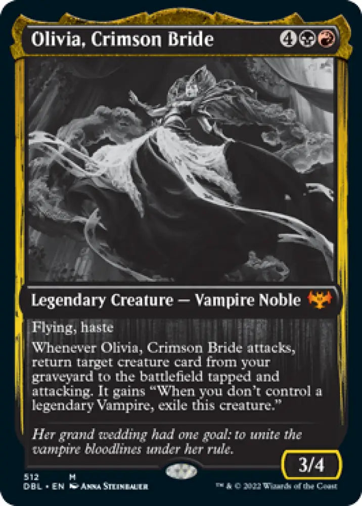 Olivia Crimson Bride [Innistrad: Double Feature] - MTG Single