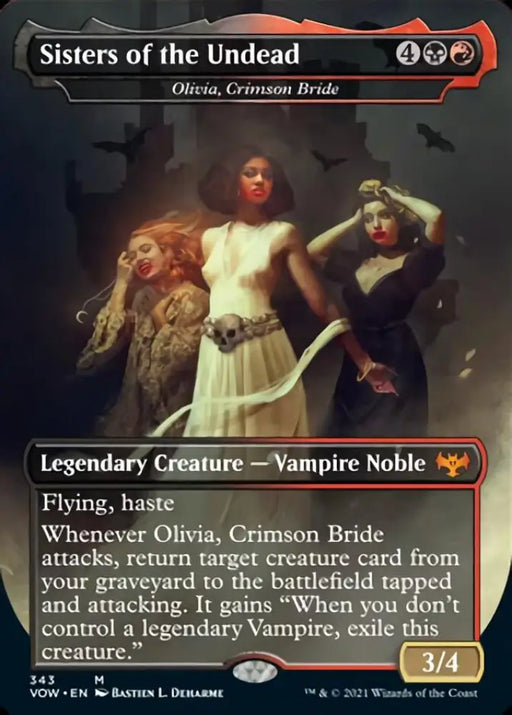 Olivia Crimson Bride - Sisters of the Undead [Innistrad: Crimson Vow] - MTG Single