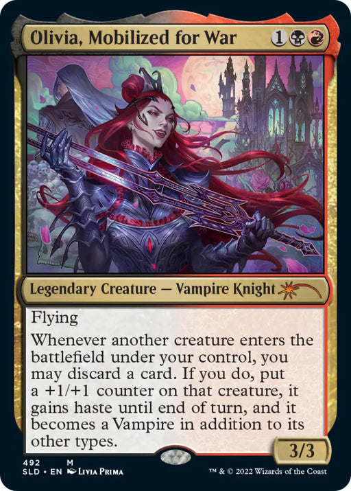 Olivia Mobilized for War [Secret Lair Drop Series] - MTG Single