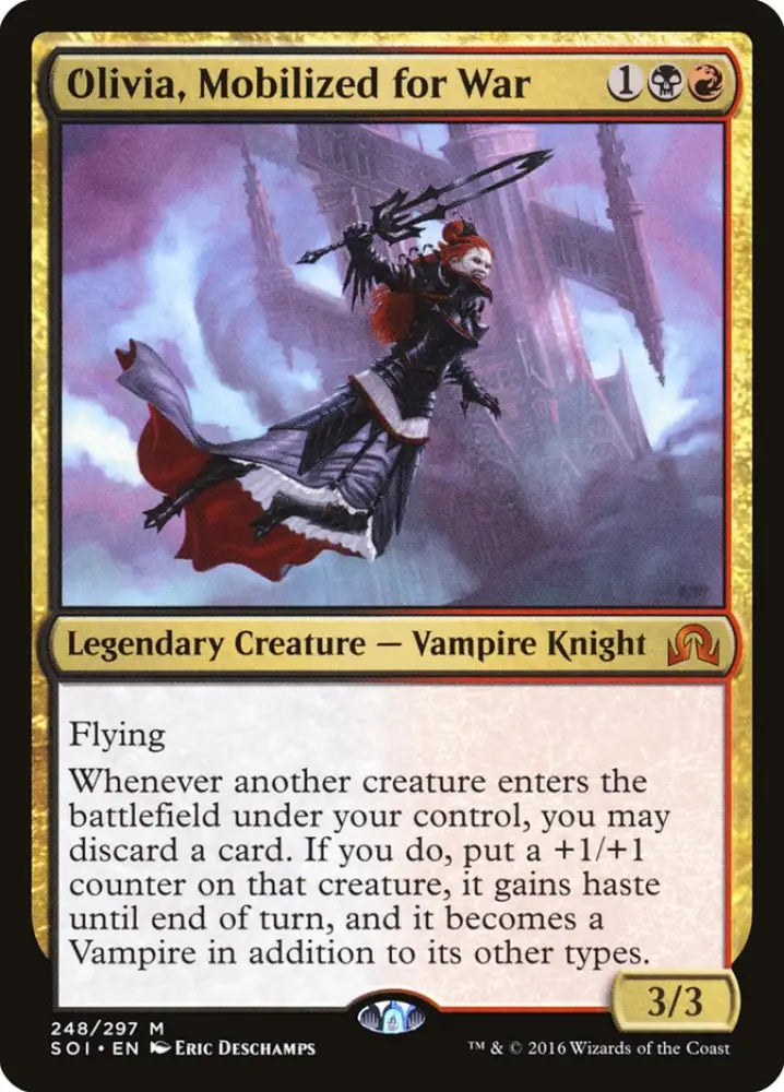 Olivia Mobilized for War [Shadows over Innistrad] - MTG Single