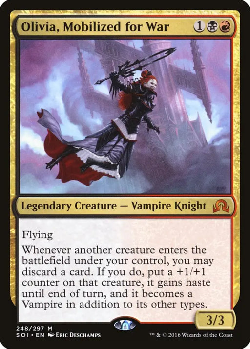 Olivia Mobilized for War [Shadows over Innistrad] - MTG Single