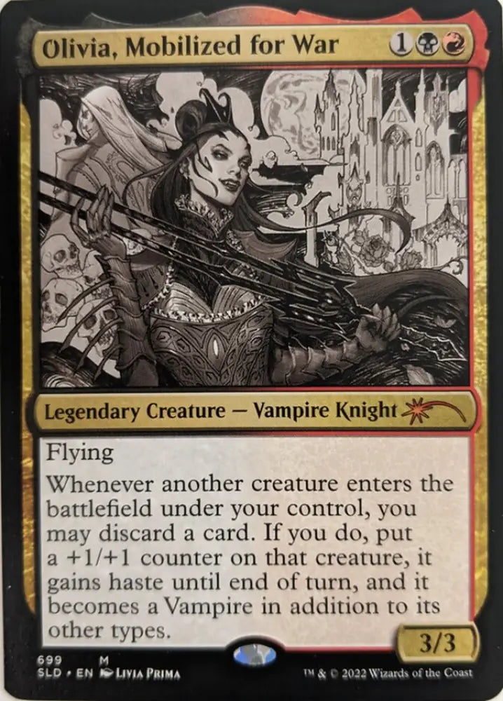 Olivia Mobilized for War (Sketch) [Secret Lair Drop Promos] - MTG Single