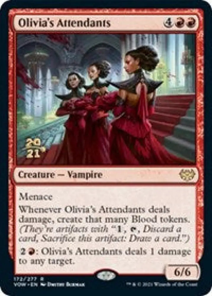 Olivia's Attendants (172) [Prerelease Cards]
