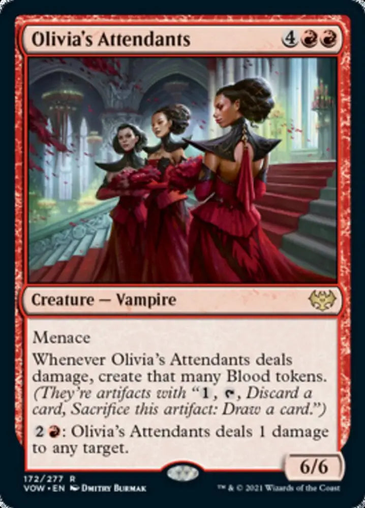 Olivia’s Attendants [Innistrad: Crimson Vow] - MTG Single