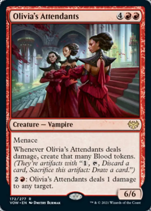Olivia’s Attendants [Innistrad: Crimson Vow] - MTG Single