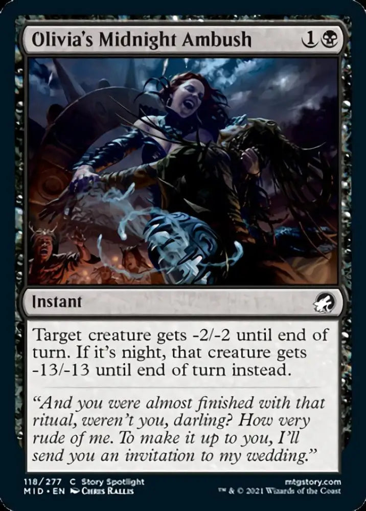 Olivia’s Midnight Ambush [Innistrad: Midnight Hunt] - MTG Single