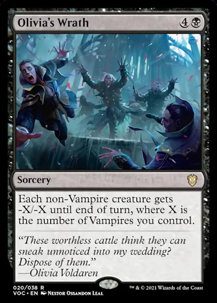 Olivia’s Wrath [Innistrad: Crimson Vow Commander] - MTG Single