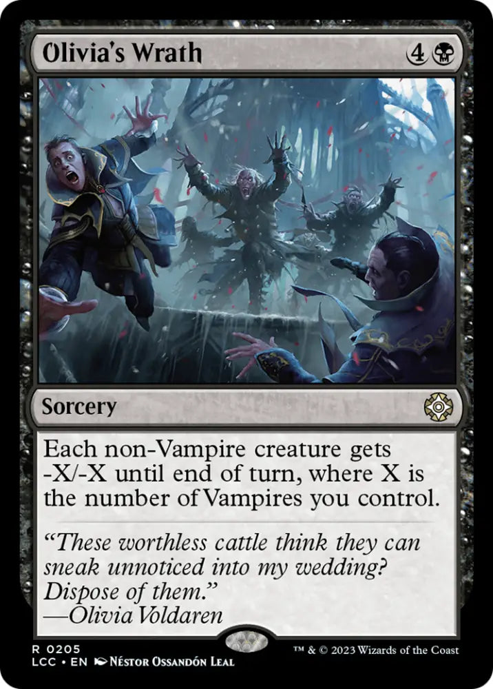 Olivia’s Wrath [The Lost Caverns of Ixalan Commander] - MTG Single