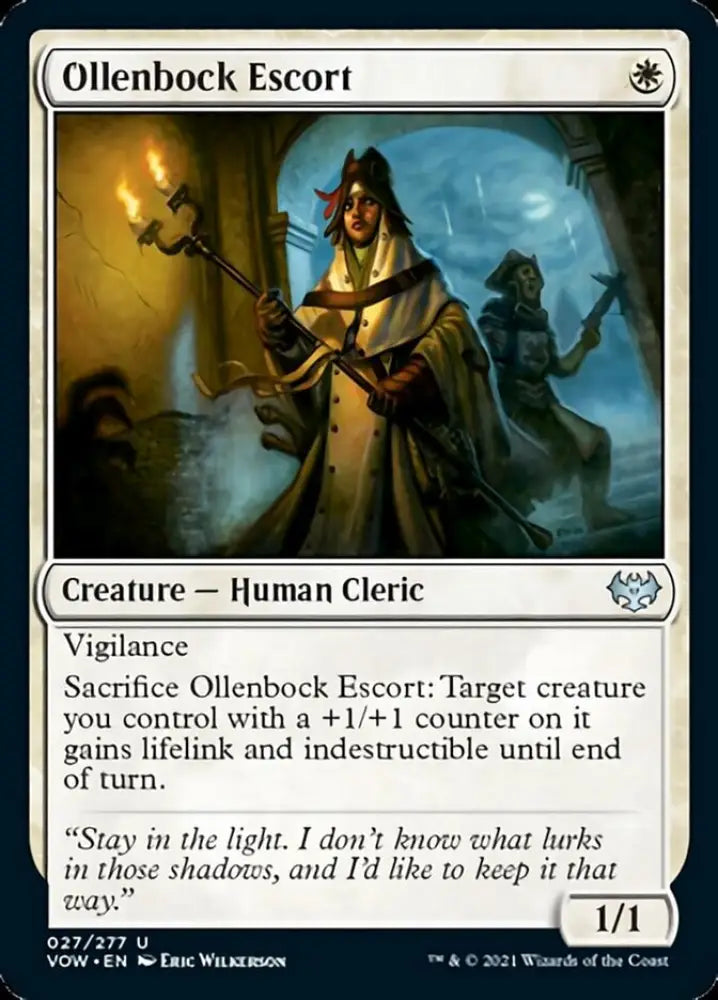 Ollenbock Escort [Innistrad: Crimson Vow] - MTG Single