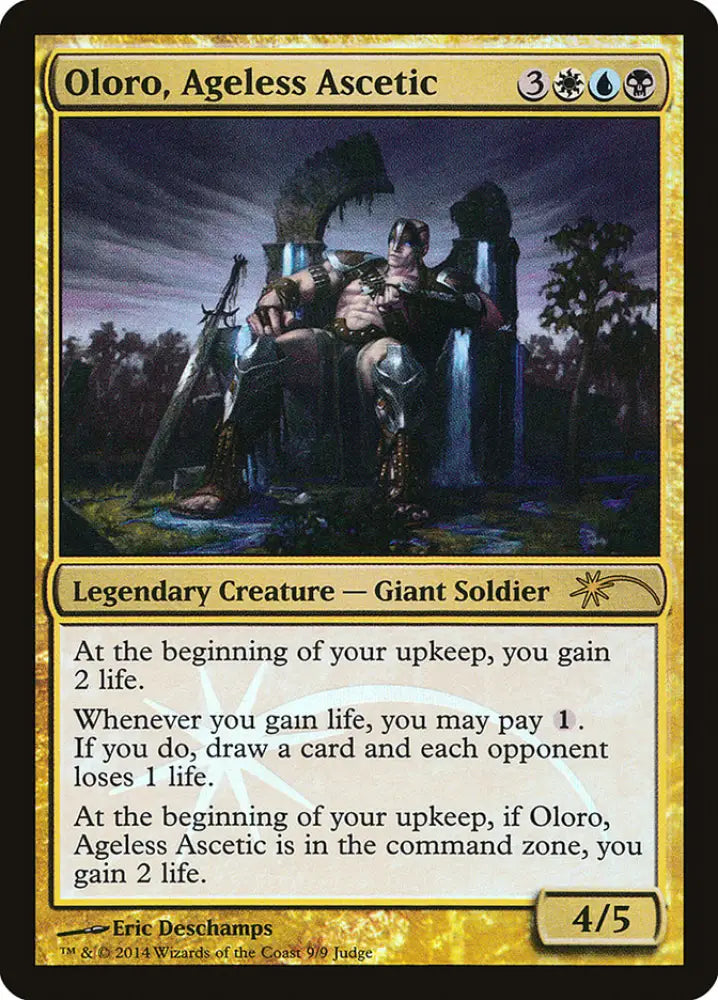 Oloro Ageless Ascetic [Judge Gift Cards 2014] - MTG Single