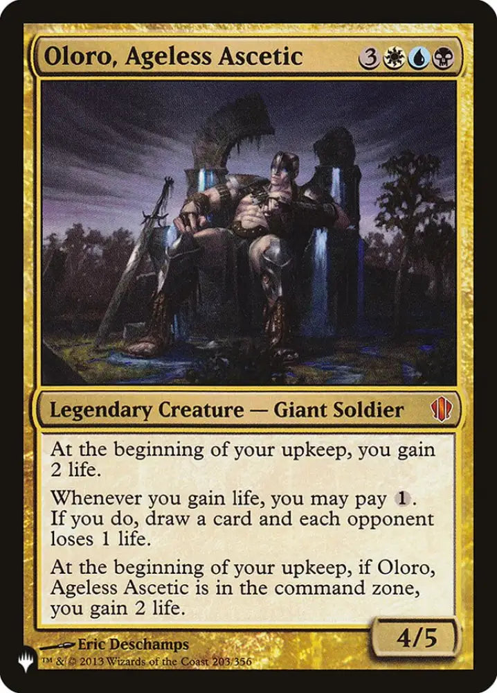 Oloro Ageless Ascetic [The List] - MTG Single