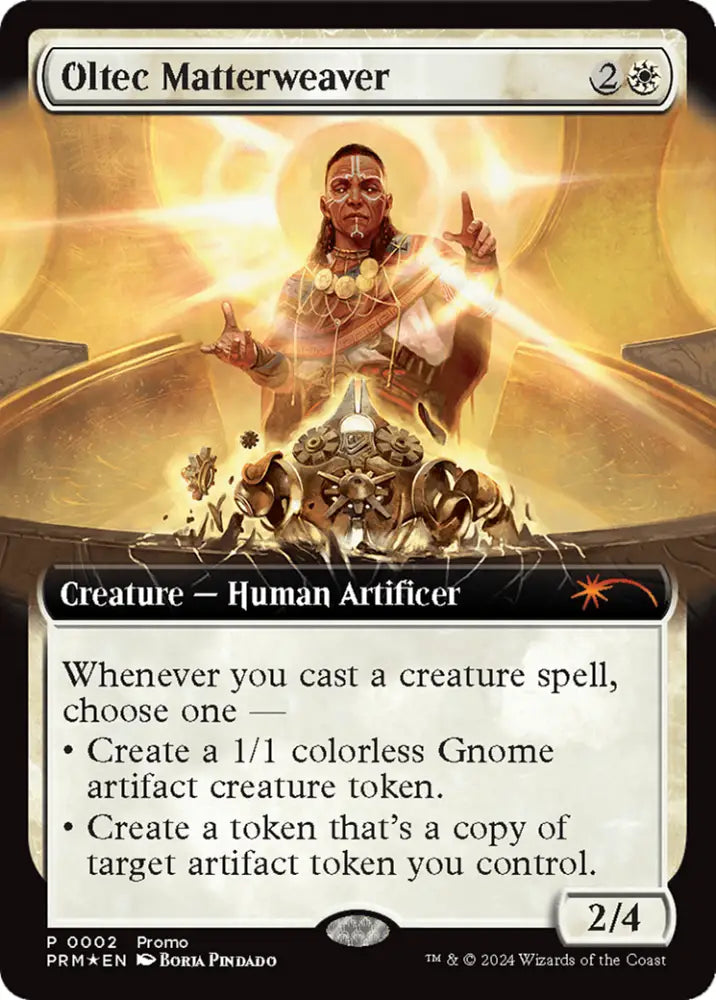 Oltec Matterweaver (Extended Art) [Wizards Play Network 2024] - MTG Single