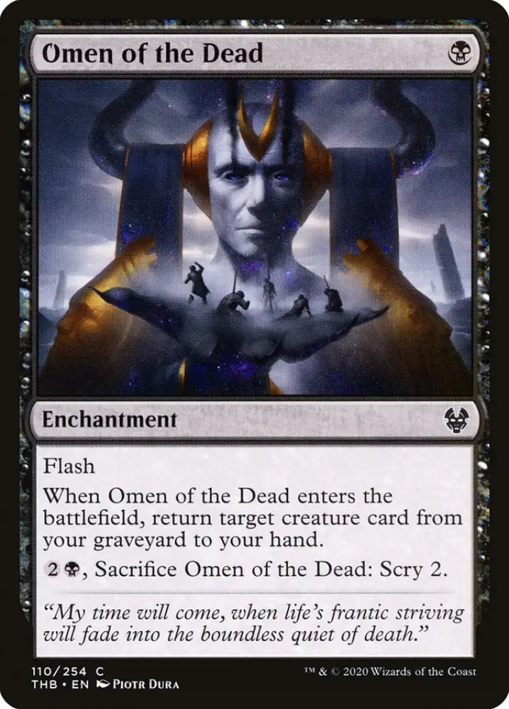 Omen of the Dead [Theros Beyond Death] - MTG Single