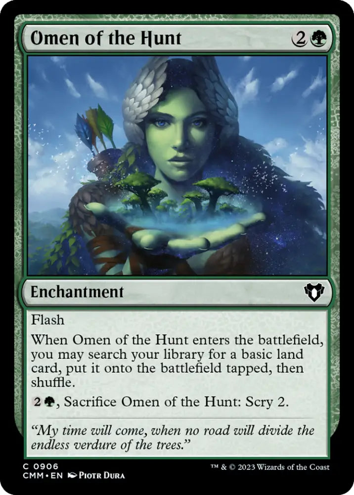 Omen of the Hunt [Commander Masters] - MTG Single