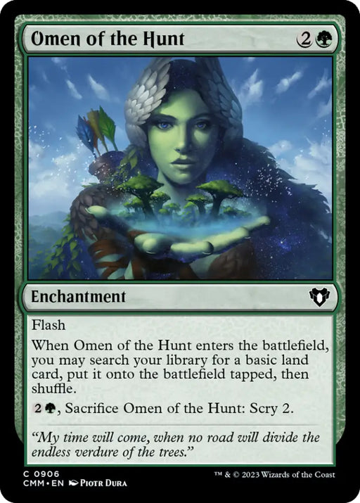 Omen of the Hunt [Commander Masters] - MTG Single