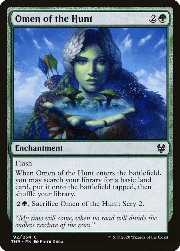 Omen of the Hunt [Theros Beyond Death] - MTG Single