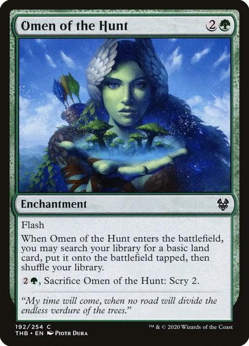 Omen of the Hunt [Theros Beyond Death] - MTG Single