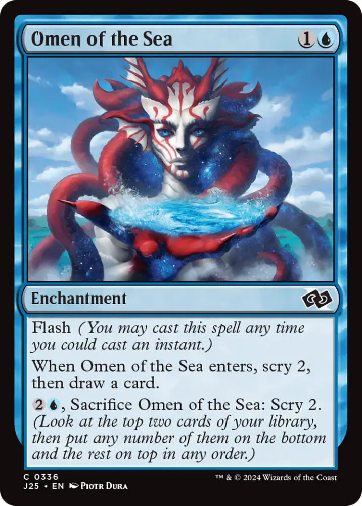 Omen of the Sea [Foundations Jumpstart] - MTG Single