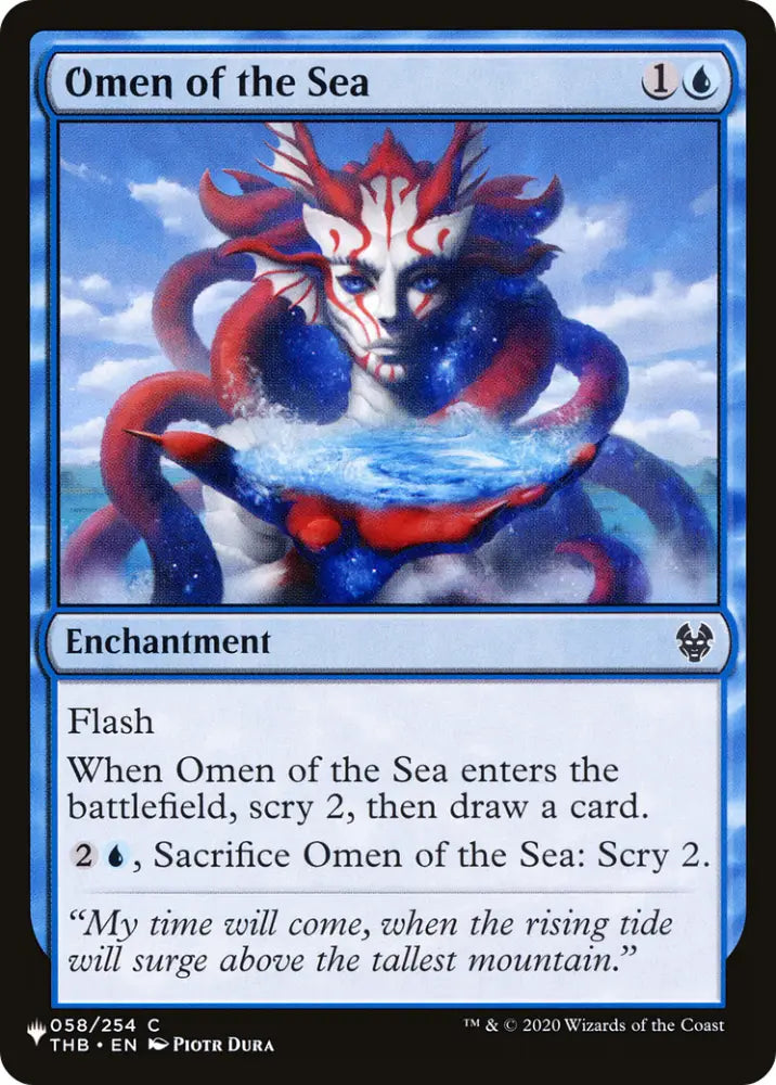 Omen of the Sea [The List] - MTG Single