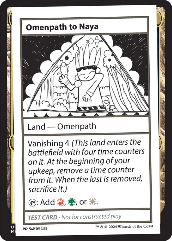 Omenpath to Naya [Mystery Booster 2 Playtest Cards] - MTG Single