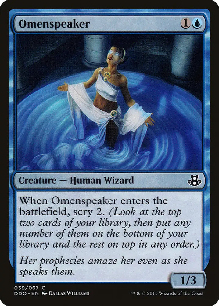 Omenspeaker [Duel Decks: Elspeth vs. Kiora] - MTG Single