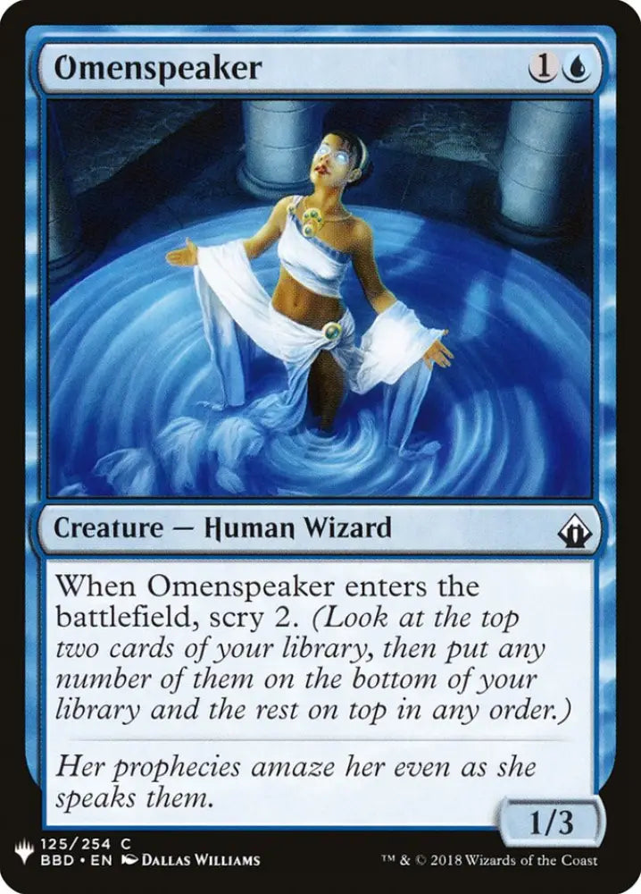 Omenspeaker [Mystery Booster] - MTG Single