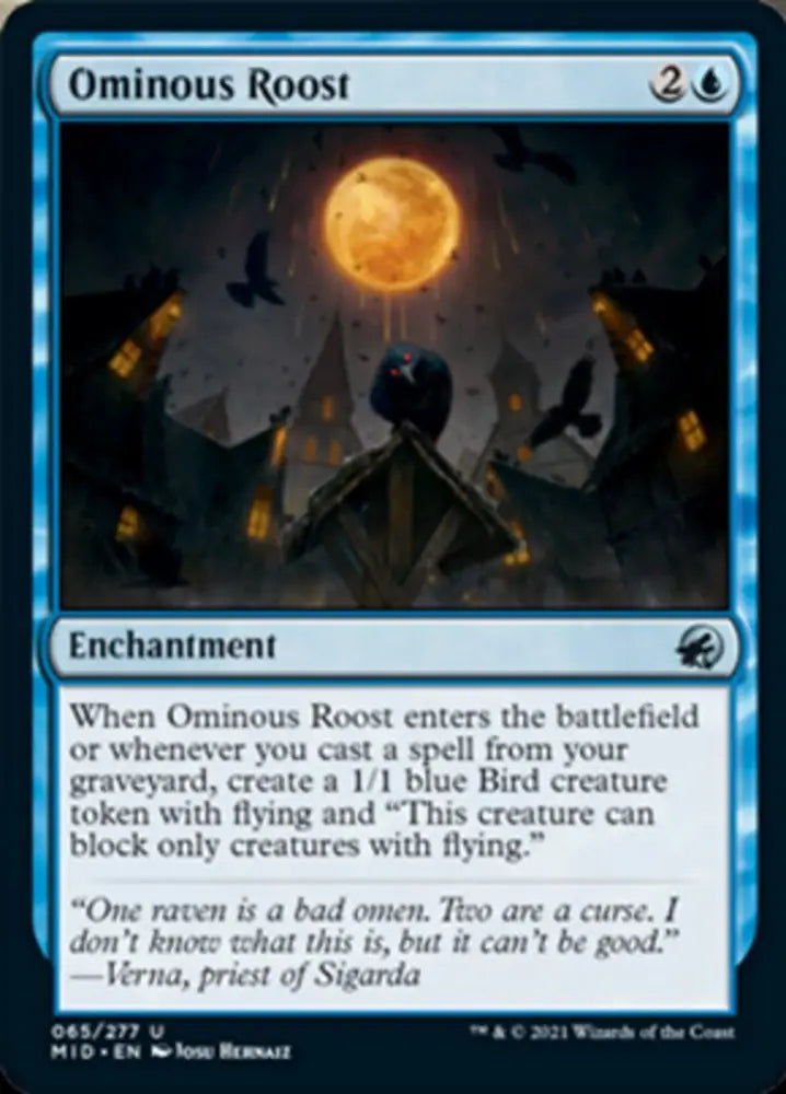 Ominous Roost [Innistrad: Midnight Hunt] - MTG Single