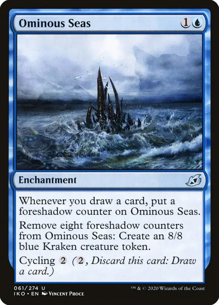 Ominous Seas [Ikoria: Lair of Behemoths] - MTG Single