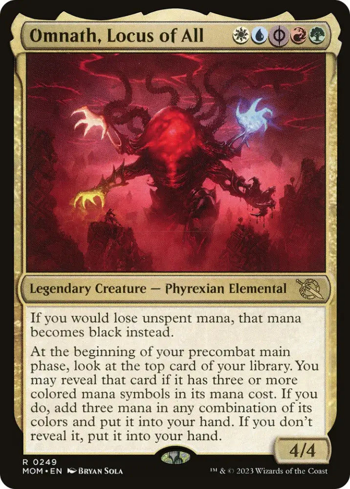 Omnath Locus of All [March of the Machine] - MTG Single