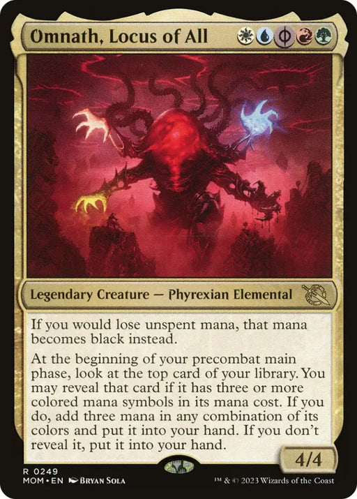 Omnath Locus of All [March of the Machine] - MTG Single