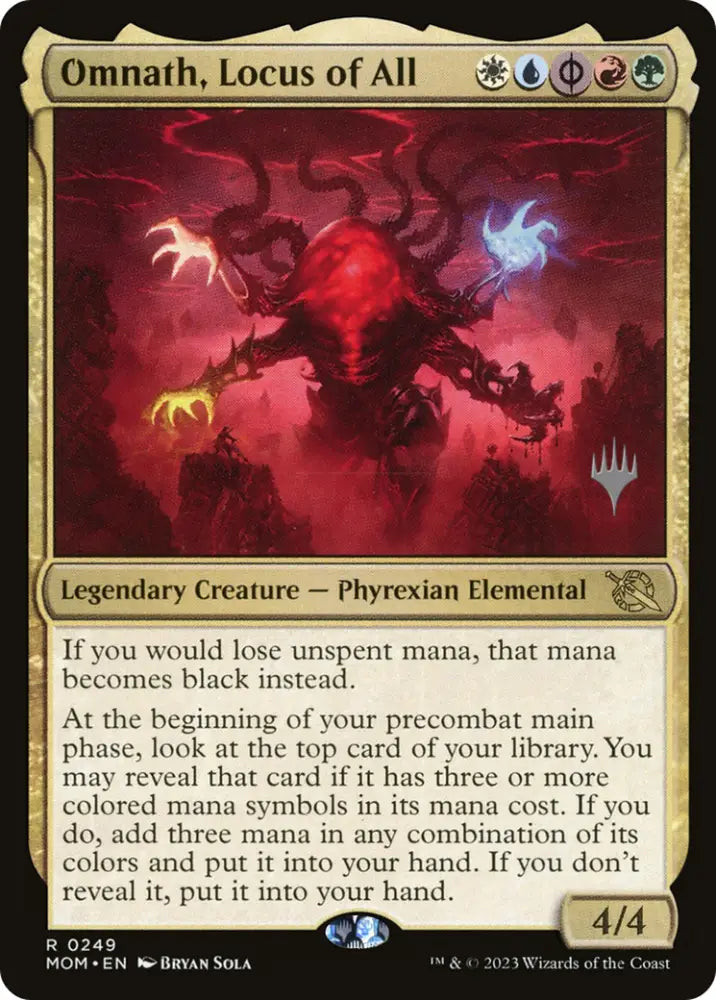 Omnath Locus of All (Promo Pack) [March of the Machine Promos] - MTG Single