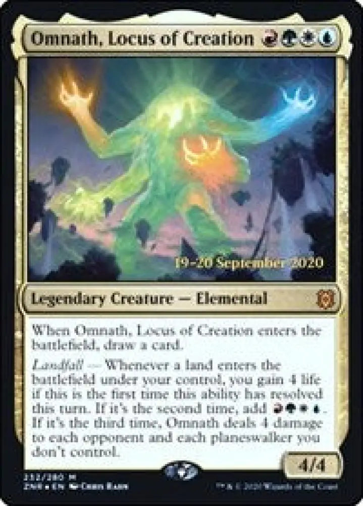 Omnath, Locus of Creation (232) [Prerelease Cards]