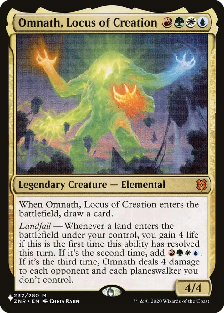 Omnath, Locus of Creation (232) [The List]