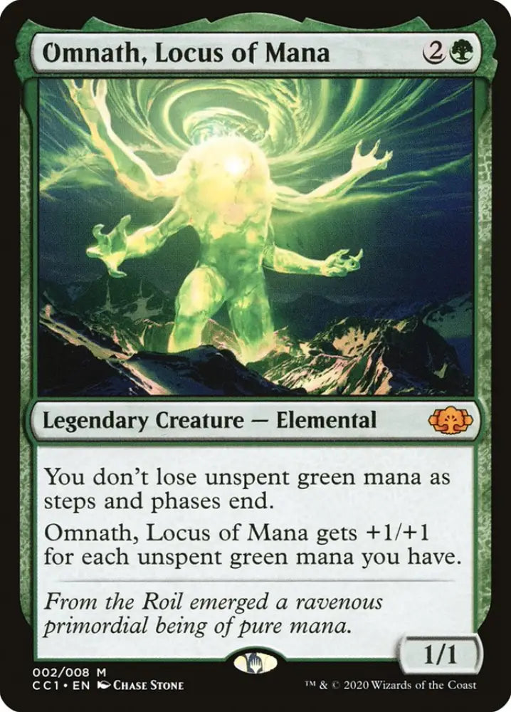 Omnath Locus of Mana [Commander Collection: Green] - MTG Single