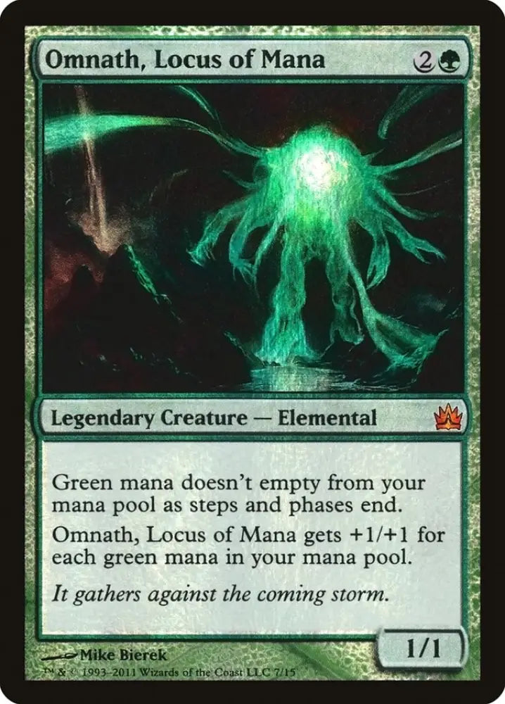 Omnath Locus of Mana [From the Vault: Legends] - MTG Single