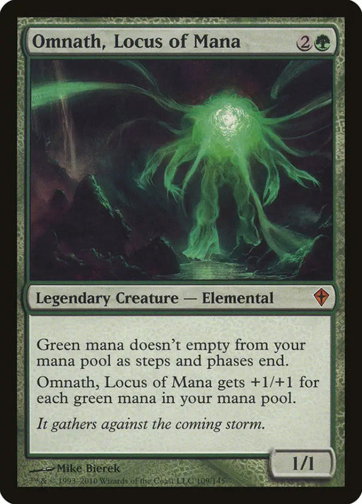 Omnath Locus of Mana [Worldwake] - MTG Single