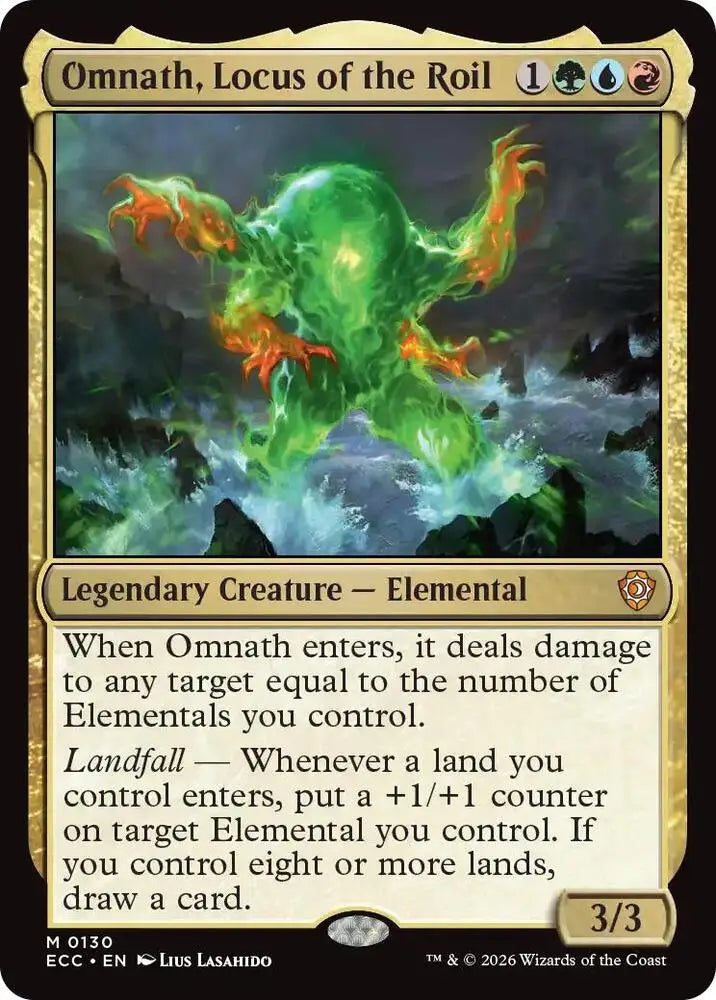 Omnath, Locus of the Roil (130) [Lorwyn Eclipsed Commander]