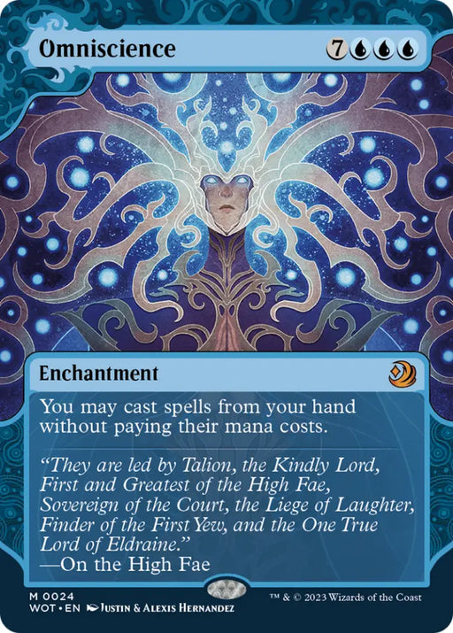 Omniscience [Wilds of Eldraine: Enchanting Tales] - MTG Single