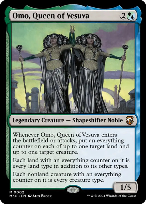 Omo Queen of Vesuva [Modern Horizons 3 Commander] - MTG Single