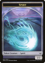 On An Adventure // Spirit Double-Sided Token [Challenger Decks 2020 Tokens] - MTG Single