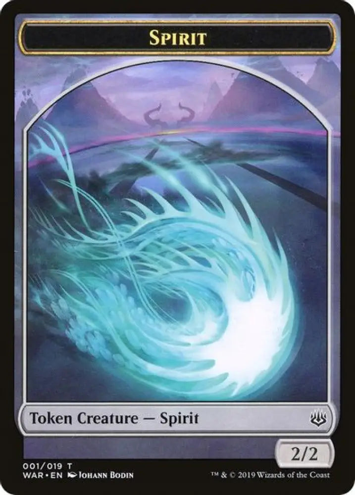 On An Adventure // Spirit Double-Sided Token [Challenger Decks 2020 Tokens] - MTG Single