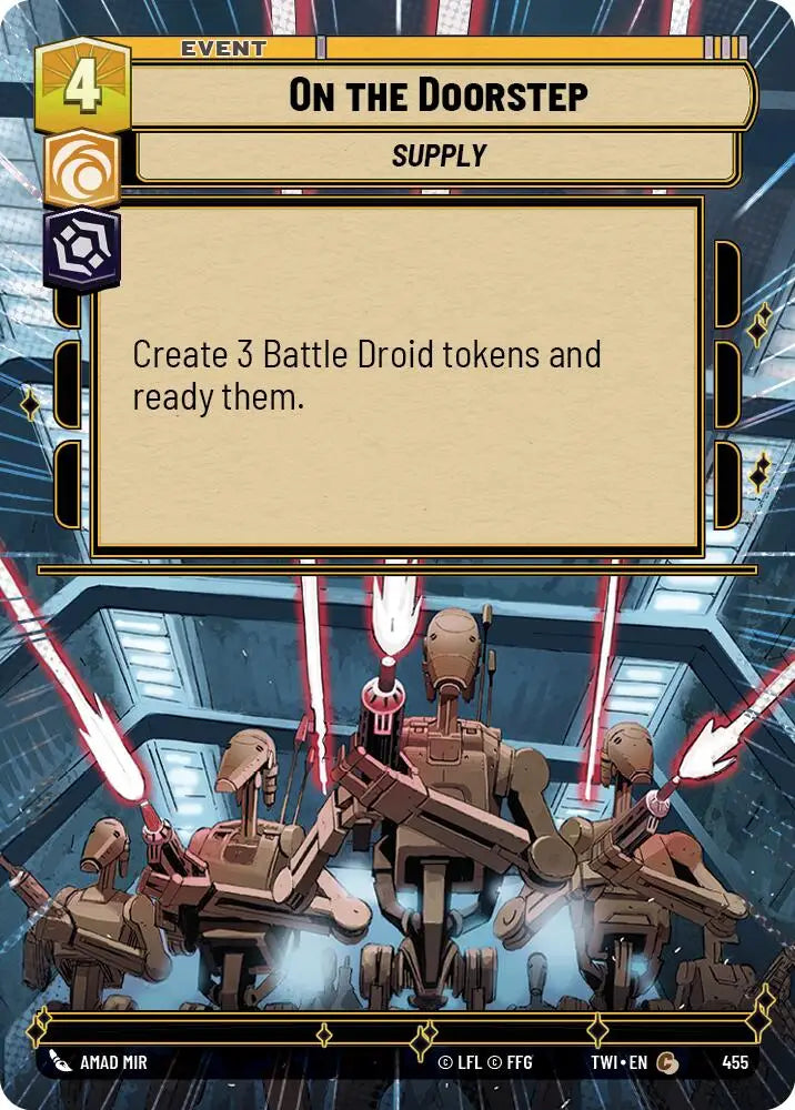 On the Doorstep (Hyperspace) (455) [Twilight of the Republic] - Star Wars: Unlimited Single