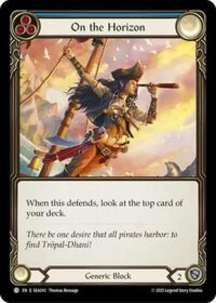 On the Horizon (Blue) (SEA243) [High Seas]