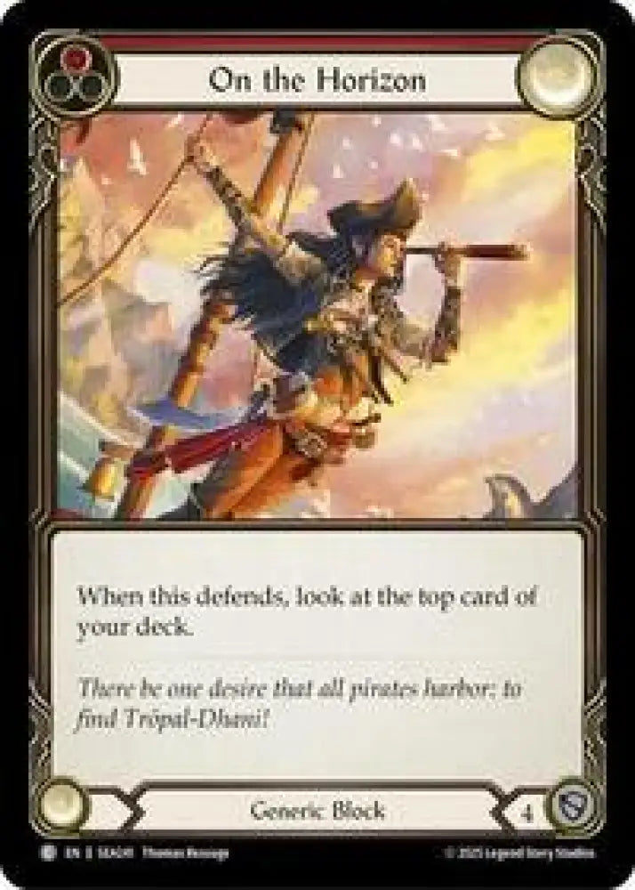 On the Horizon (Red) (SEA241) [High Seas]